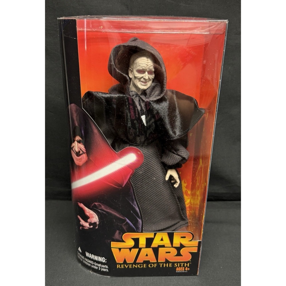 psb 378 Star Wars Revenge of the Sith Darth Sidious with hood BRAND NEW